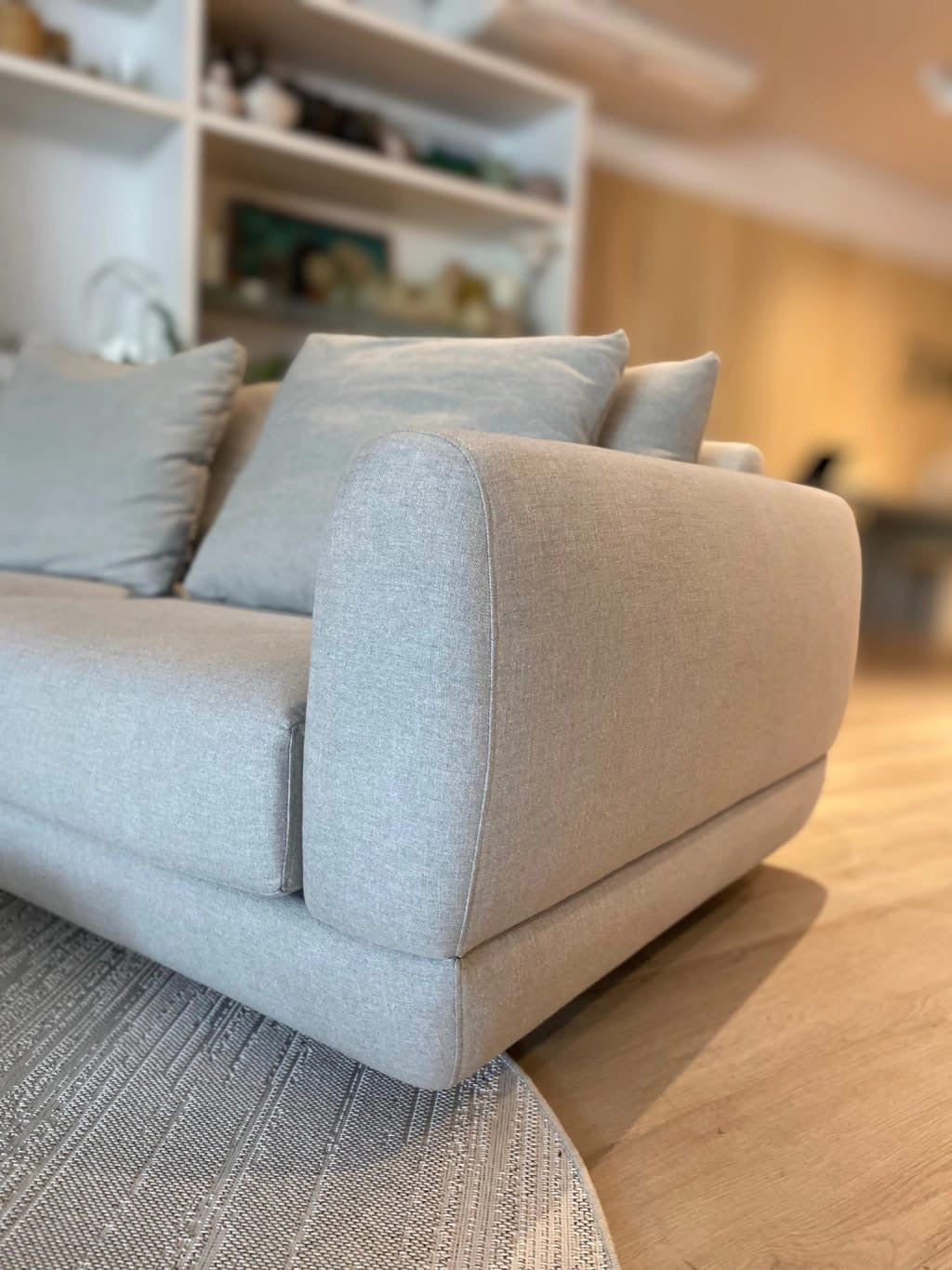 SOFÁ BOLONHA C/ CHAISE FIXA - 2 ,80