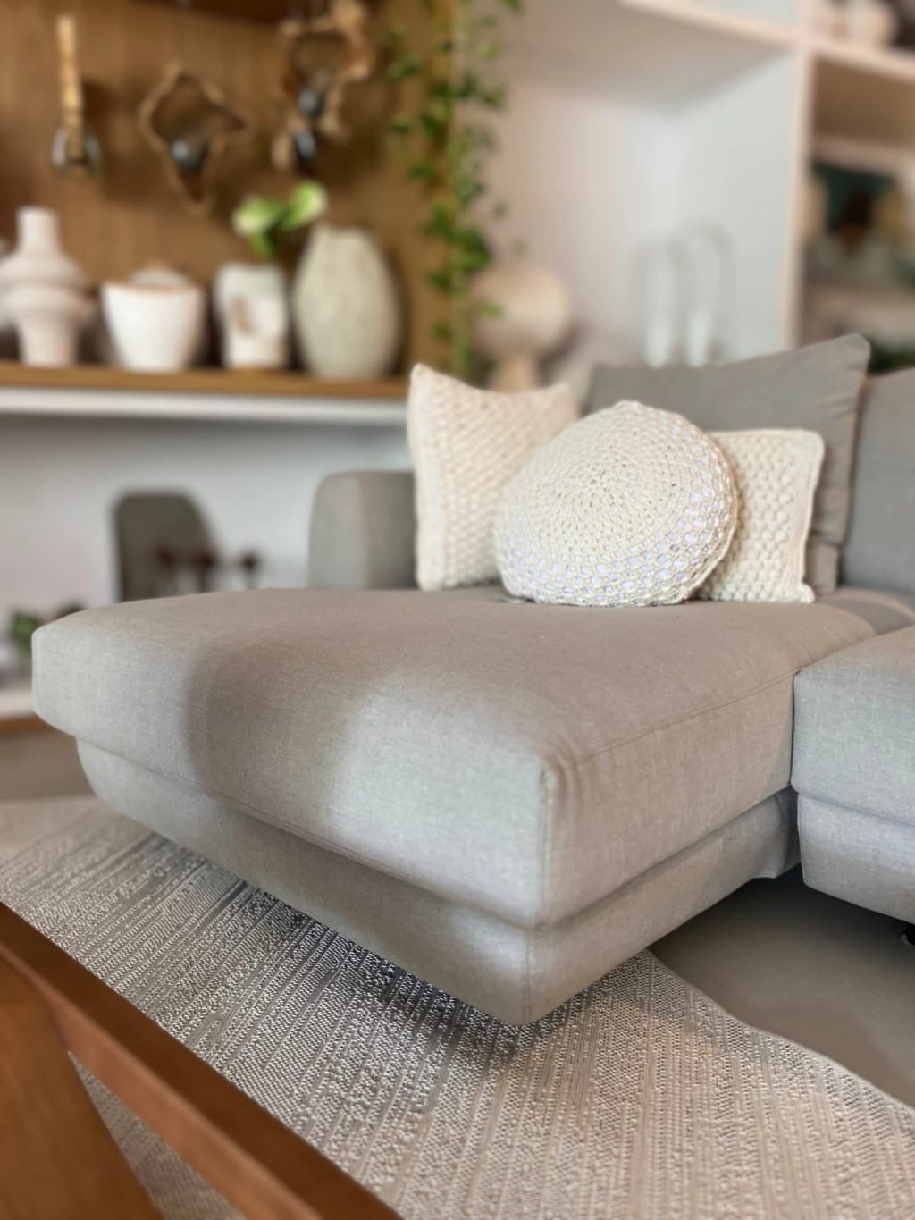 SOFÁ BOLONHA C/ CHAISE FIXA - 2 ,80