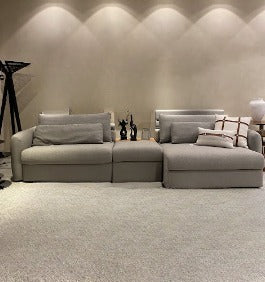 SOFÁ RETRÁTIL DANUBIO 3,35 CM - SISTEMA POWER / CARREGADOR USB