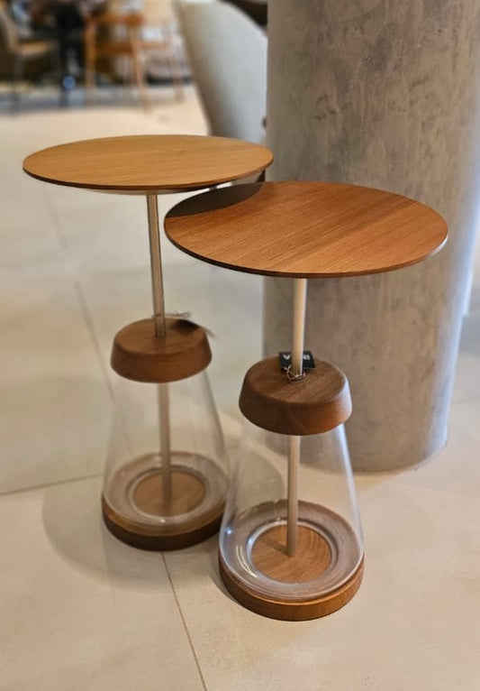 CONJUNTO MESA LATERAL VITRA - DESIGN: EMERSON BORGES